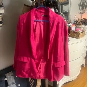 Women’s size, large pink blazer
